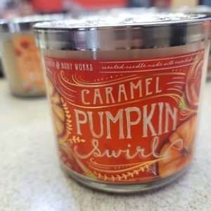 New BBW Caramel Pumpkin swirl